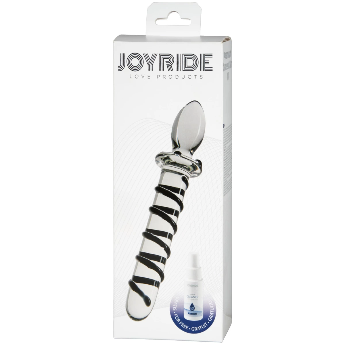 JOYRIDE Premium GlassiX 01 Glazen Dildo 20,5 Cm 5 JOYRIDE Premium GlassiX 01 Glazen Dildo 20,5 Cm - Afbeelding 5