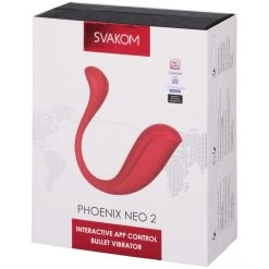 SVAKOM Phoenix Neo 2 Vibrator -Sinful 28516 svakom phoenix neo 2 masturbator 90 pack q100