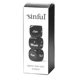 Sinful Erotic Play Dobbelstenen 3-Pack -Sinful g27a0433
